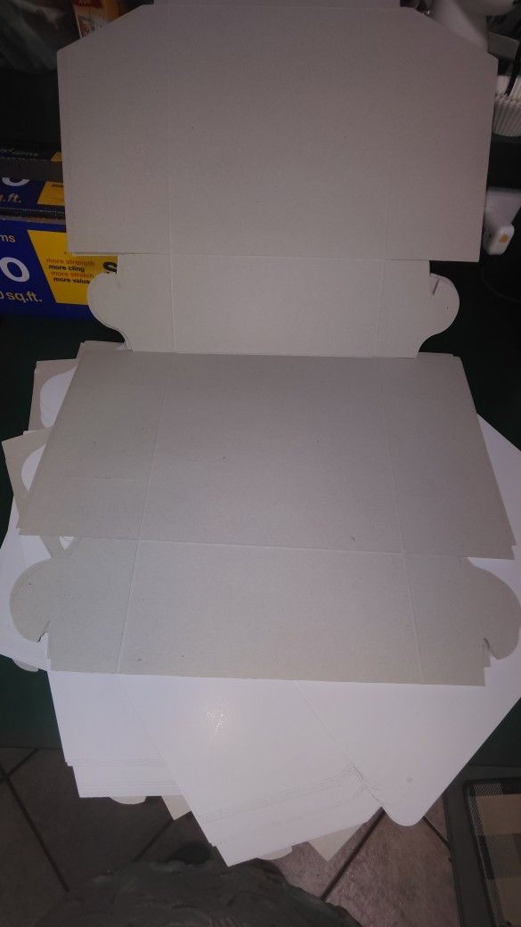 8" CAKE BOXES $70 take ALL! $1.50 EACH!