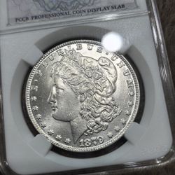 1879-CC Morgan Silver Dollar