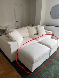 7th Avenue, Ottoman extra deep.