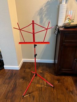 Titan music stand with case