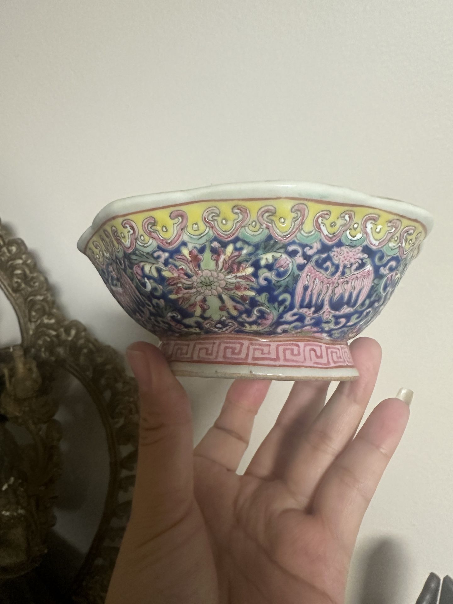 Chinese old bowl