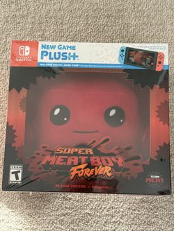 Nintendo Switch Super Meat Boy Forever Plush Only 
