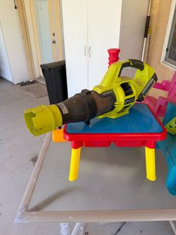 Ryobi Jet Fan Cordless Leaf Blower and String Trimmer