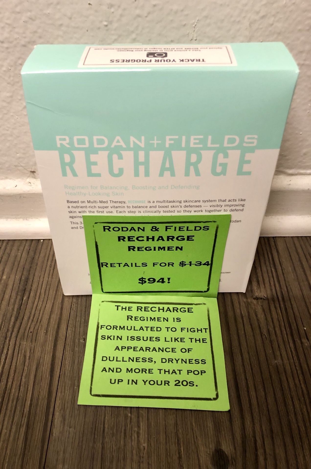 Rodan and Fields Recharge Regimen (consultant pricing!)