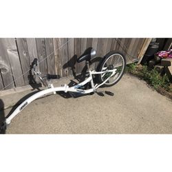 Bike Tag Along Attachment