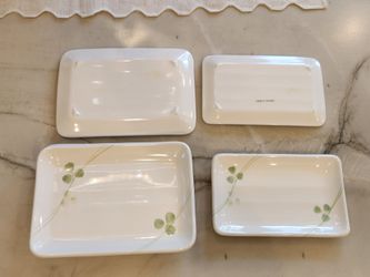 7 new Melamine Rectangular Dining Plates