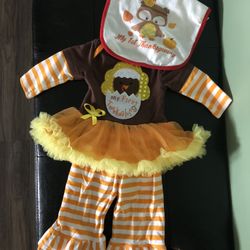 My First Thanksgiving Newborn Outfit