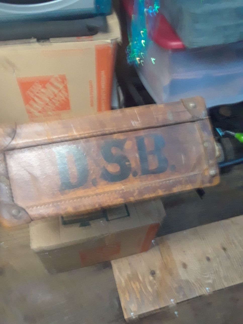 Old brief case