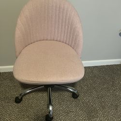 Pink Vanity Chair