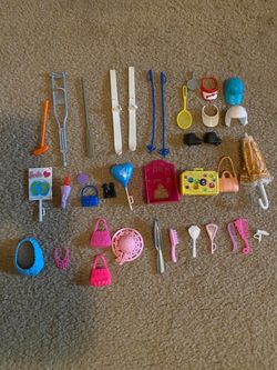 Barbie Accessories Lot #1, More Items Added