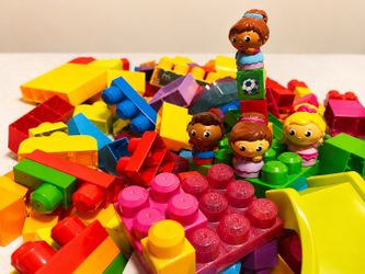 Large bad Mega Bloks - Kids Toy Blocks