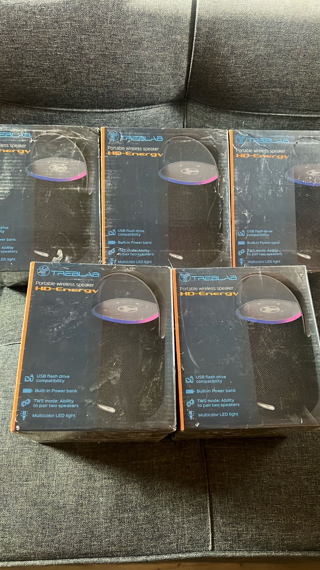 Treblab Bluetooth Speaker And Power Bank