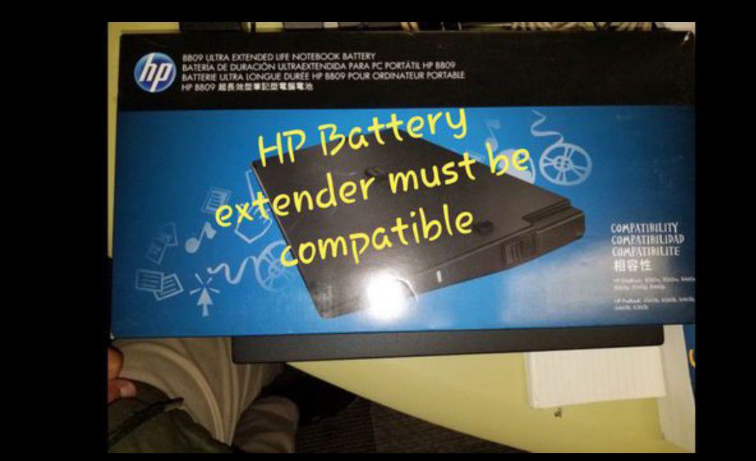 HP BB09 Ultra extended life Notebook battery