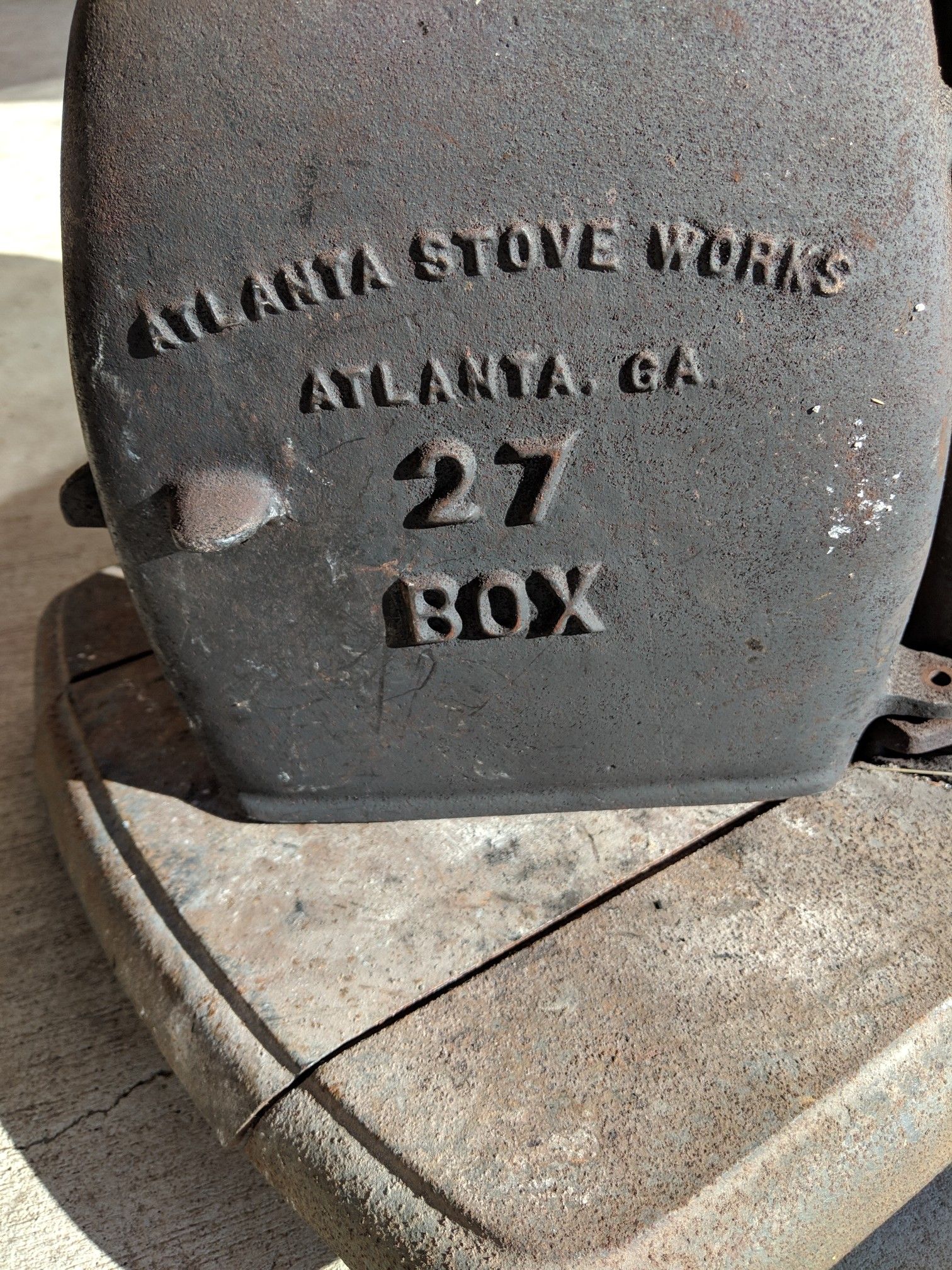 Fire Box, Atlanta Stove Works #27