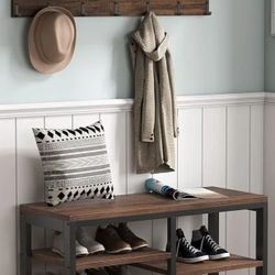 Coat And Shoe Rack