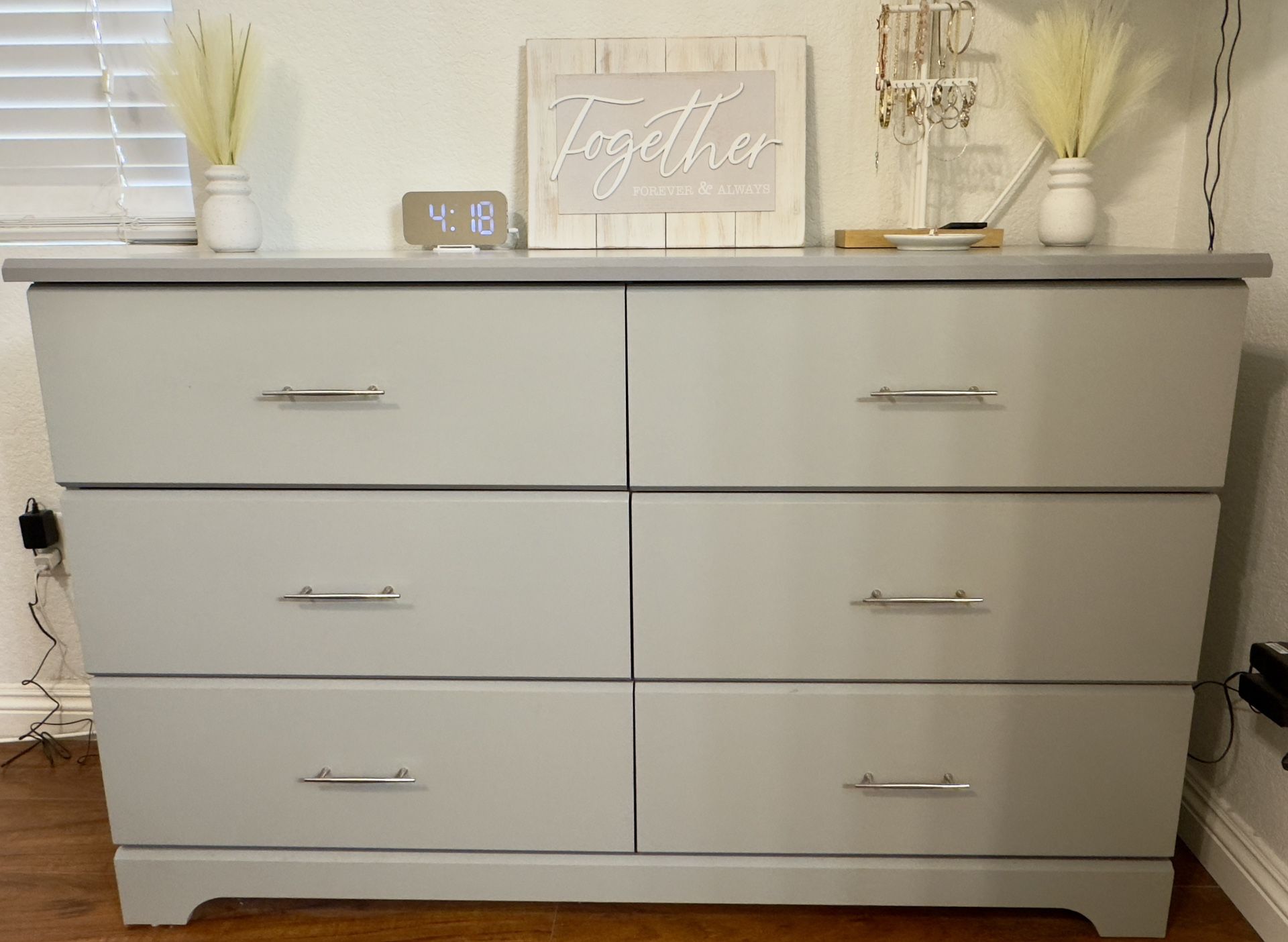 Target Storkcraft Brookside 6 Drawer Double Dresser Pebble Gray ($200 OBO)