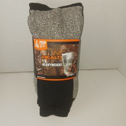 4 Pairs Of Real Tree Mens Socks