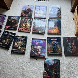 Dungeons and Dragons Book Lot