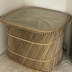 Rattan Table
