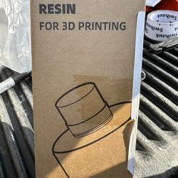 3D Clear Resin Plant Based 