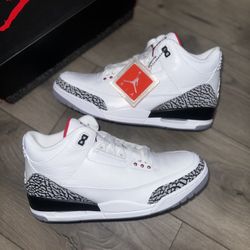 Jordan 3 White Cement 2011 Size 12