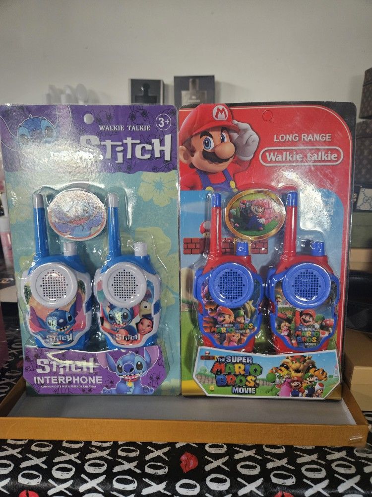 New Kids Walkie Talkies $8