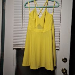 Yellow Sun Dress