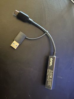 Onn sd card reader/ usb hub adapter