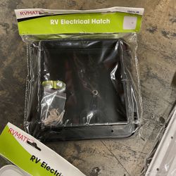 RV Electrical Hatch With Key