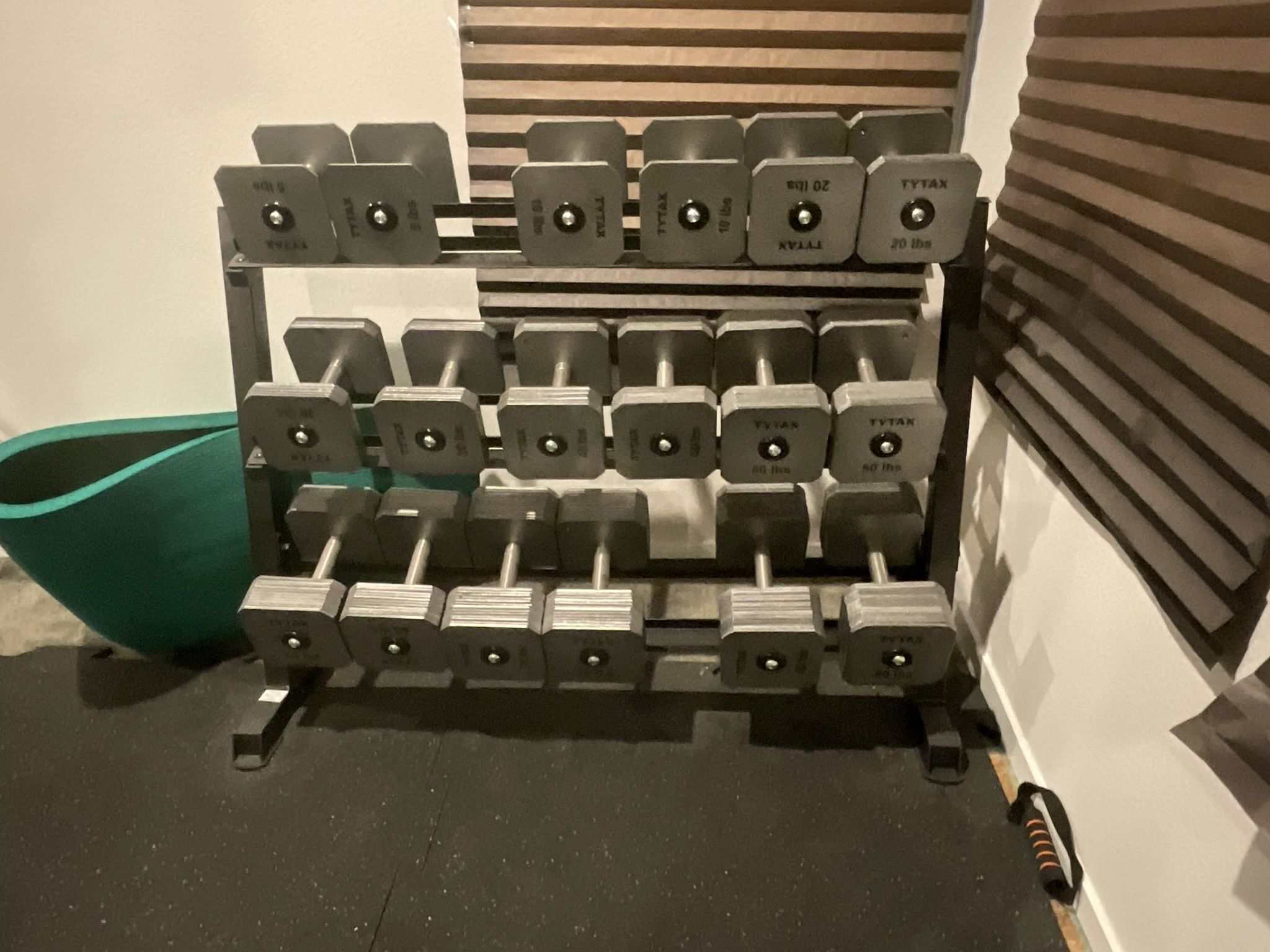 Premium TYTAX Dumbbells – Full Set or Individual – Commercial Grade!