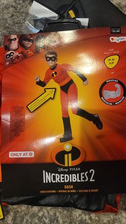 Incredibles Costume size small 4-6