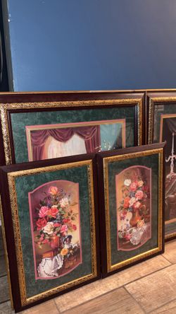 Home Interior vintage frames