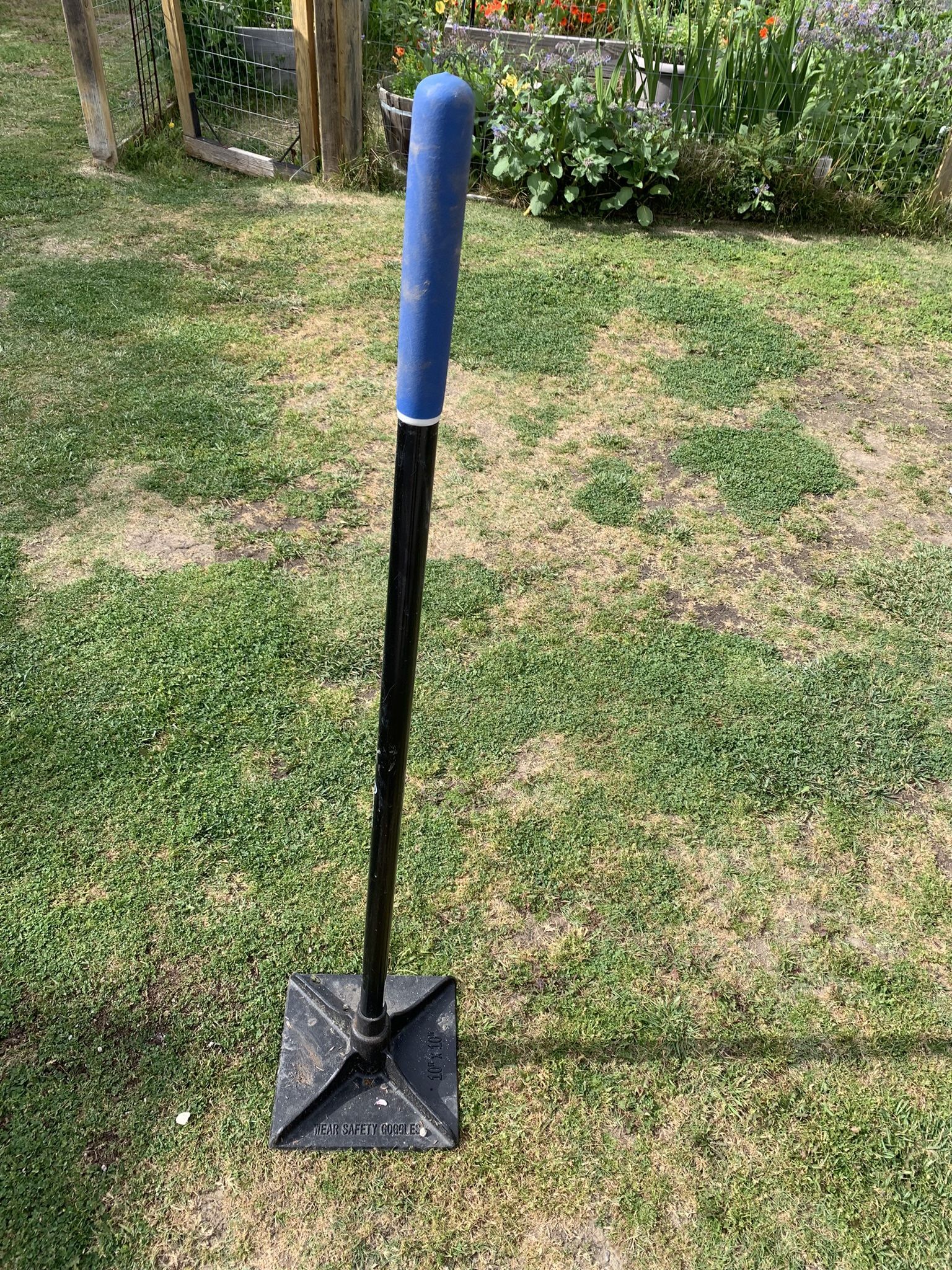 10x10 Kobalt Tamper Tool - Used Only A Few Times