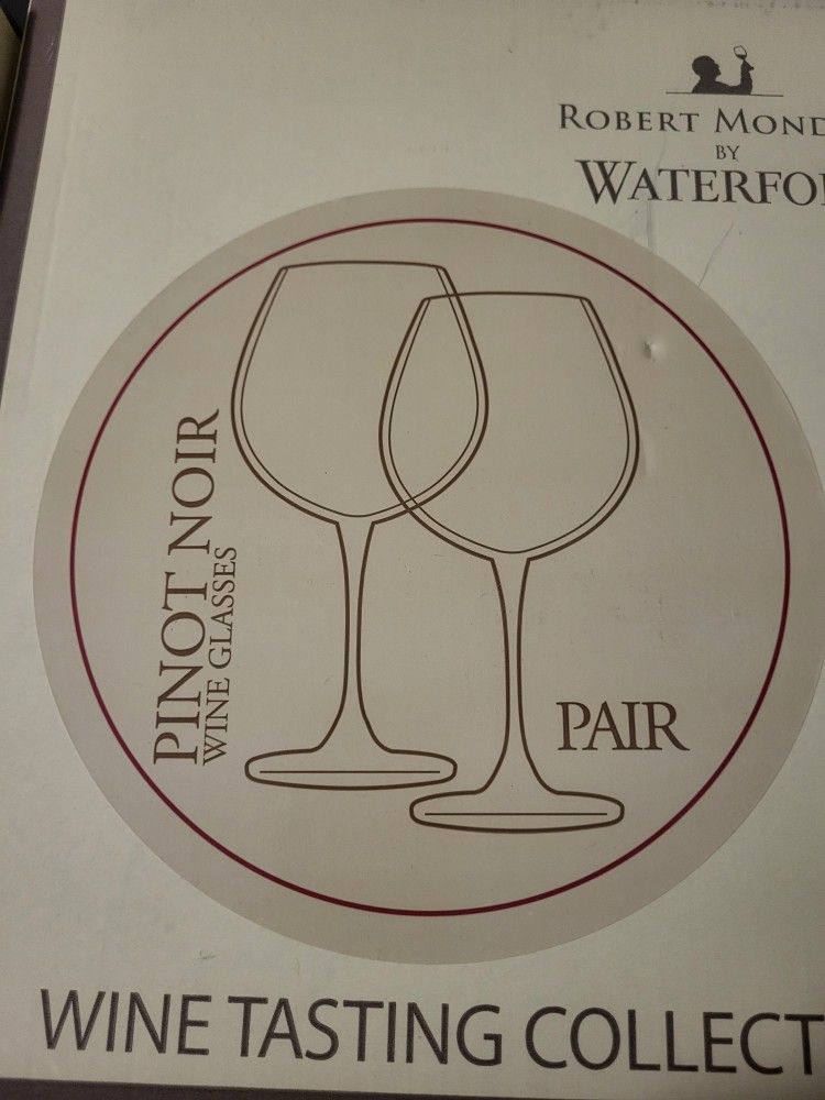 Brand New Crystal Wine Glasses