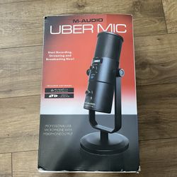 M-AUDIO Uber USB Microphone 