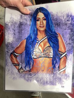 WWE Women Signed Autograph Wrestling 11x14s