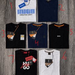 HUGO BOSS AND BOSS T SHIRT 