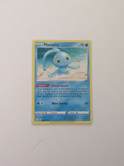 Manaphy Pokemon Card Shining Fates 024
