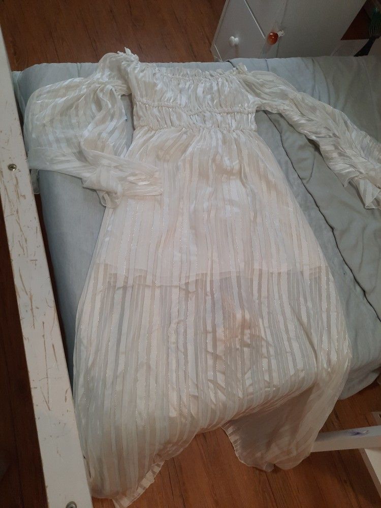 Bohemian Dress, Could Be Used For Wedding Dress.