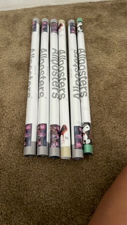 Allposters Rolled Movie Poster Tubes – Lot of 6