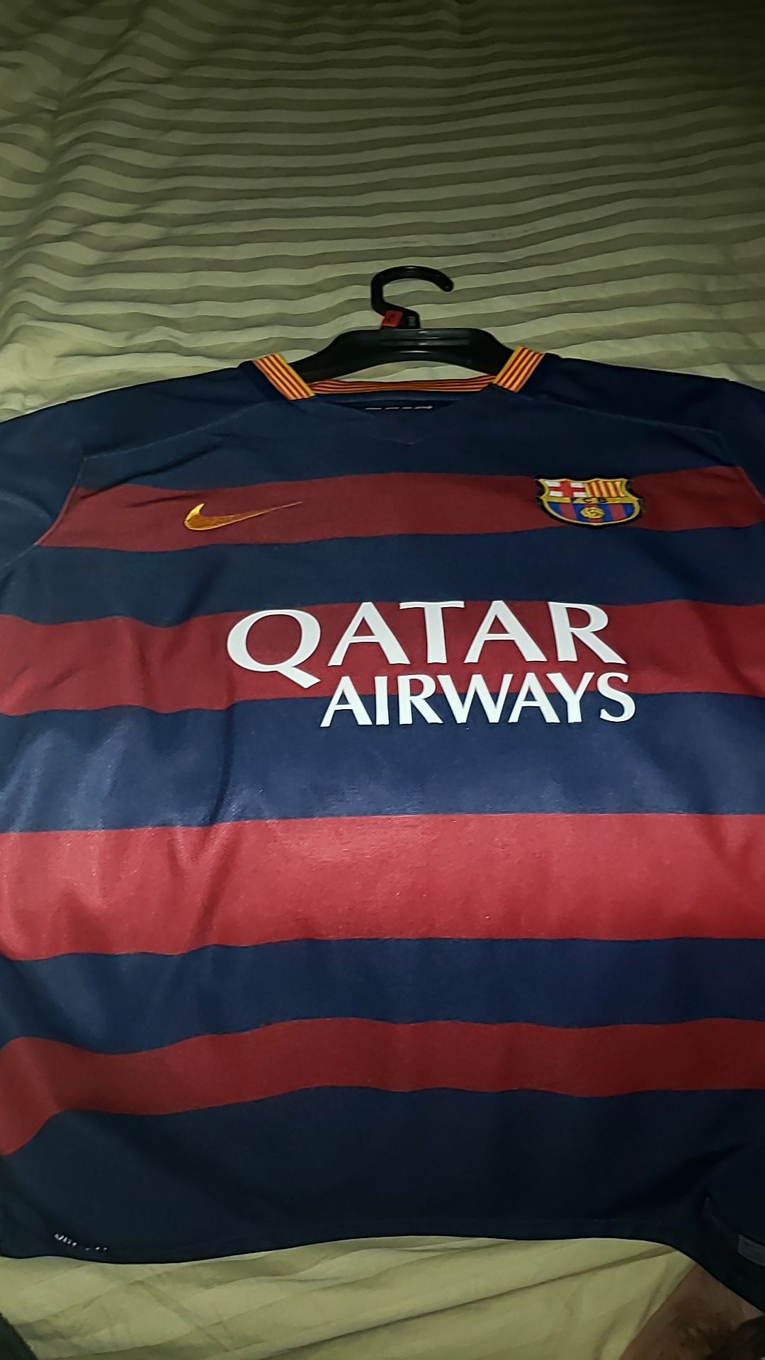 FCB Barcelona Messi Jersey Authentic Size Small