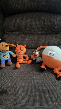 Dog man stuffed animals