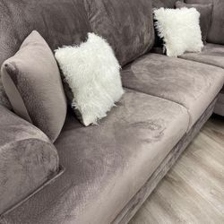 Smoke Gray Sectional 