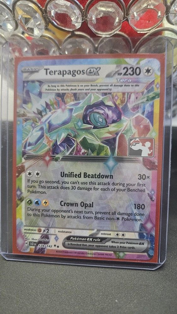 Terapagos EX #128 Prize Pack