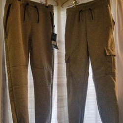 2 Pair Joggers Selling Both As A Bundle Size 10/12 &14/16