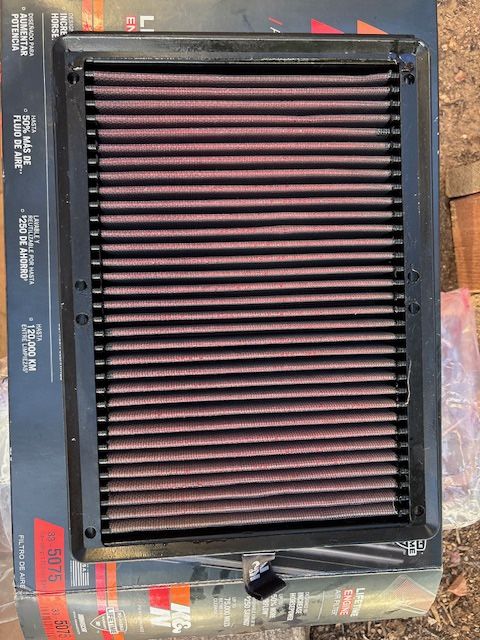 Hyundai Palisade K&N 33-5075 Hi-Flow Air Intake Filter for 2020-2024