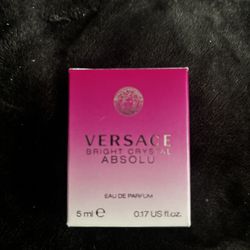 Authentic Versace Bright Crystal Absolu Perfume Travel Size