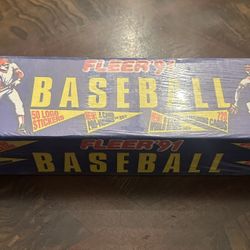 Factory Sealed 1991 Fleer Baseball Set