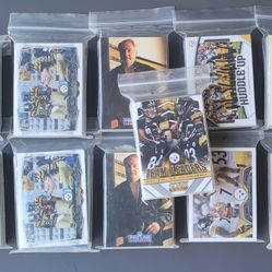 🏈 400 Card Lot - Pittsburgh Steelers Cards
