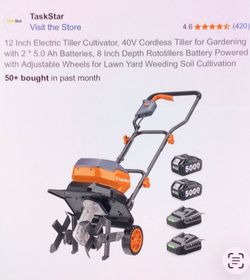 Tiller Cultivator Cordless